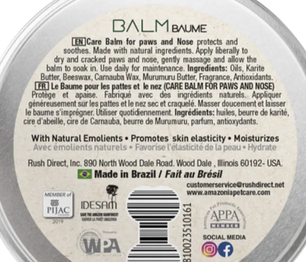 AMAZONIA BALM FOR PAWS AND NOSE 30G