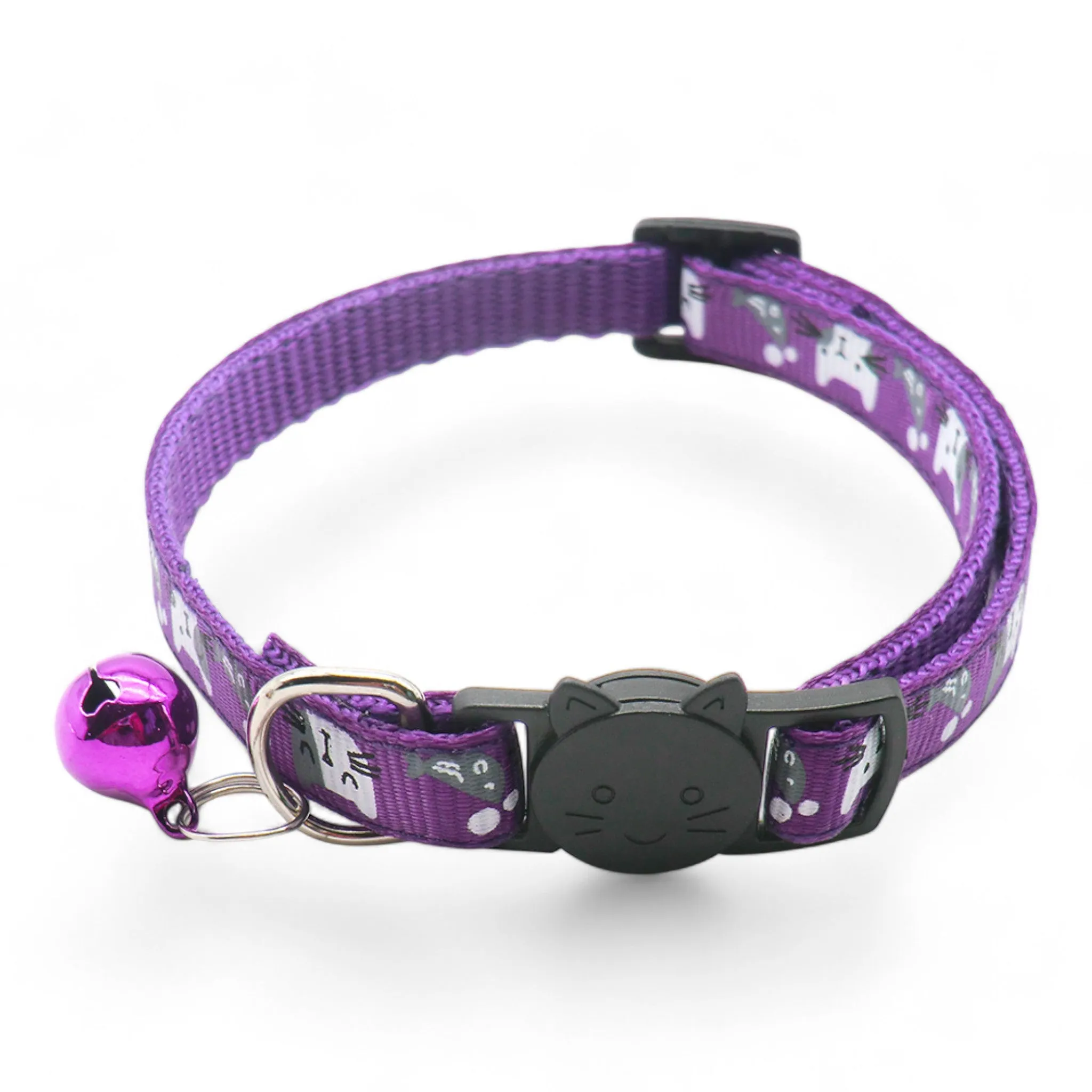 Cat & Fish Breakaway Safety Cat & Kitten Collar