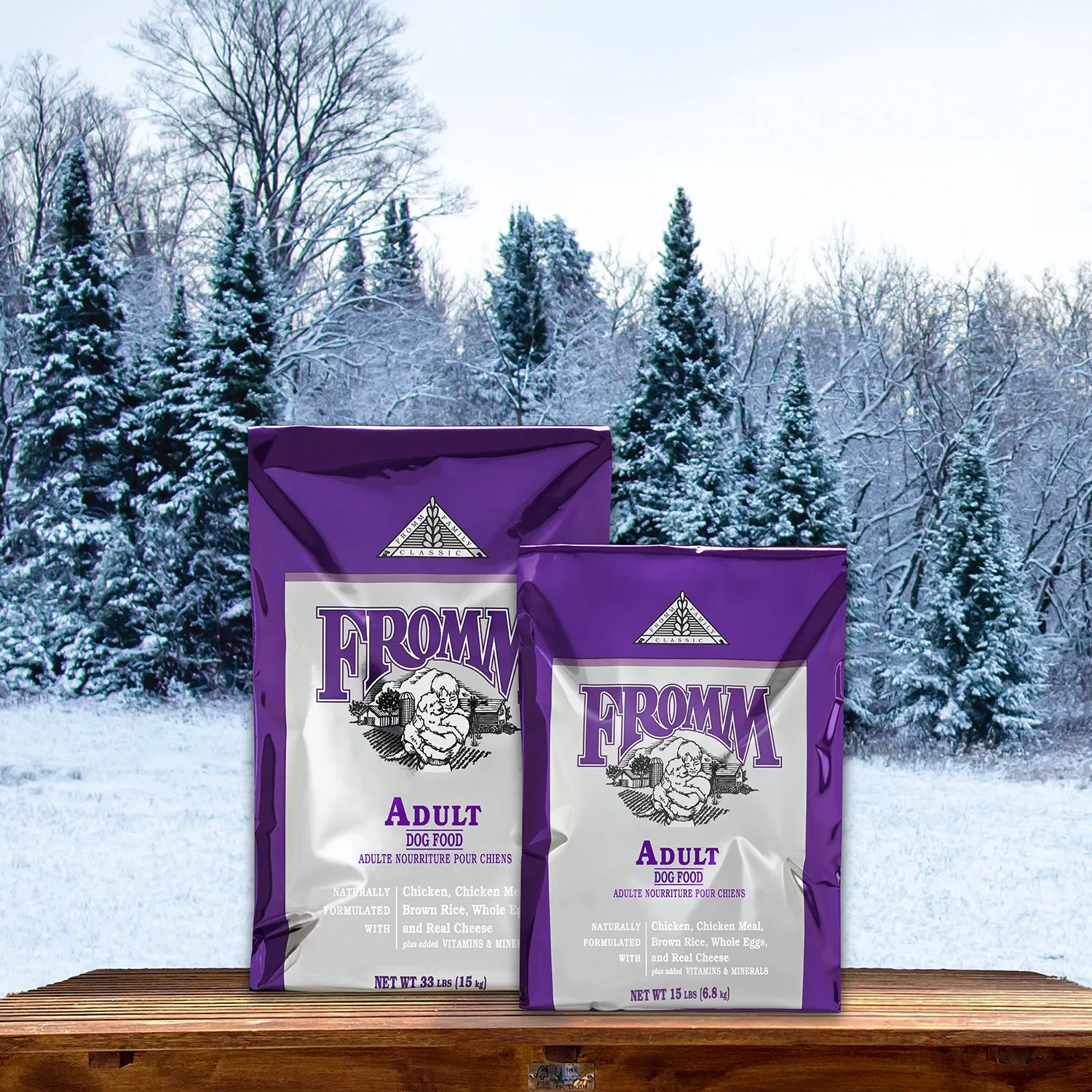 Classic Adult Dry Dog Food - (15lb & 30lb)