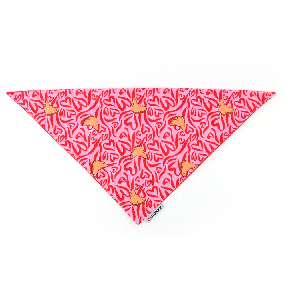 CoolCanine Reversible Bandana | Los Nugget Son Mi Love Language Collection