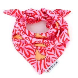 CoolCanine Reversible Bandana | Los Nugget Son Mi Love Language Collection