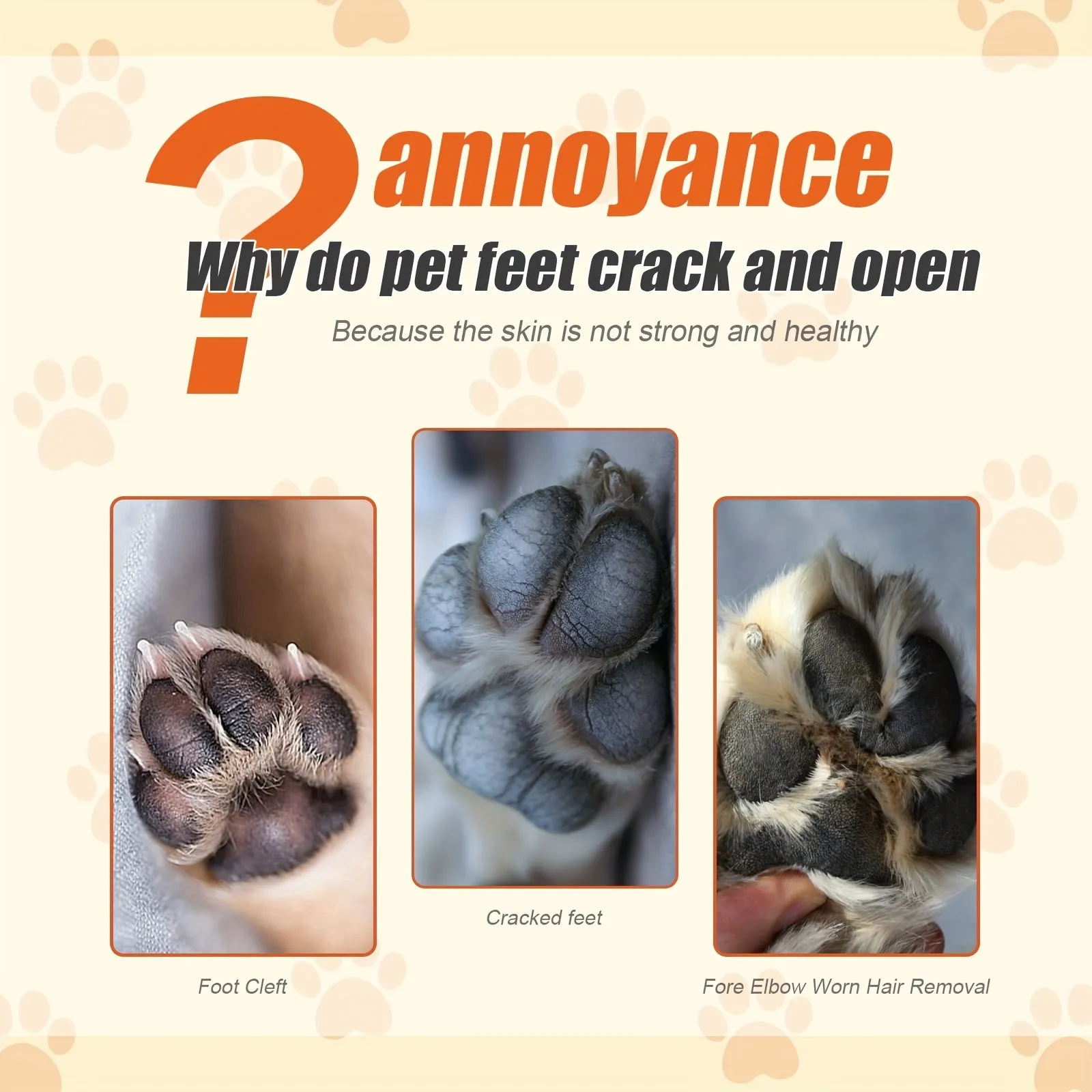 Dog  Cat Paw Moisturizing Protection Cream  Paw Care