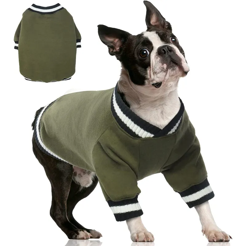 Dog Pullover Sweater For Cold Weather Outfit
