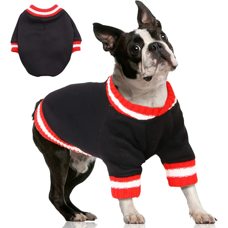 Dog Pullover Sweater For Cold Weather Outfit