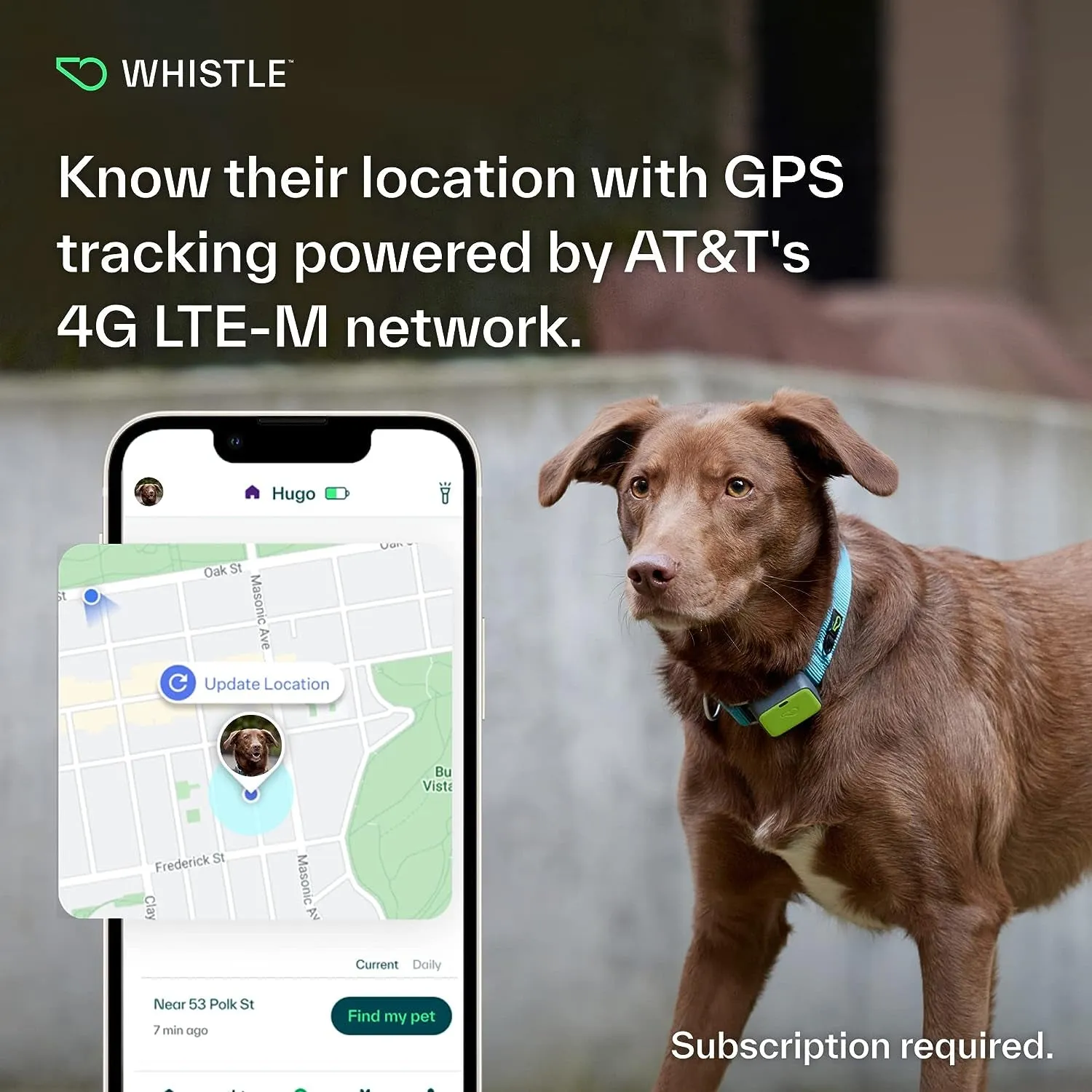 GPS   Health   Fitness - Ultimate Dog GPS Tracker plus Dog Health & Fitness Monitor, Waterproof, Safe Place Escape Alerts, Built-In Night Light,Fits on Dog Collar, GO Explore, Grey