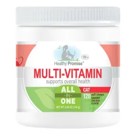 Healthy Promise Multi-Vitamins For Cats, Savory Chicken, 120 ct