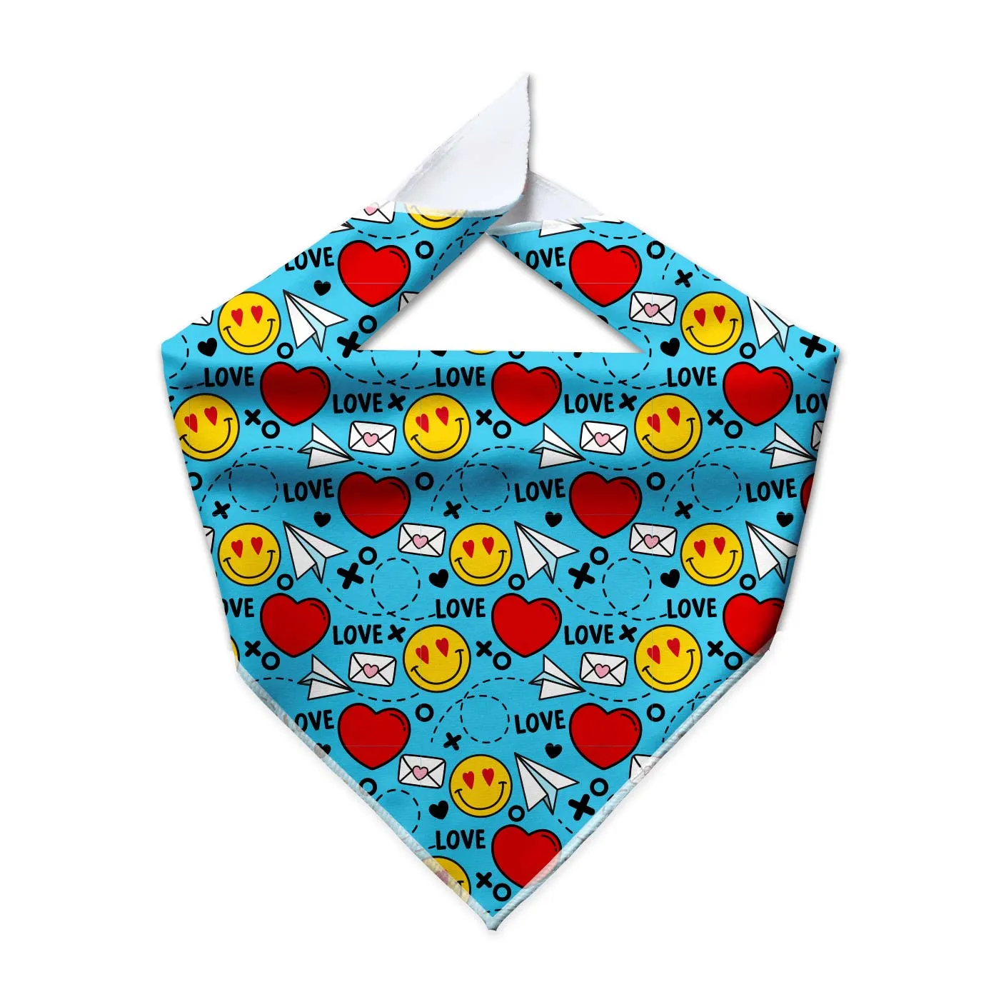 Love Notes Cooling Dog Bandana