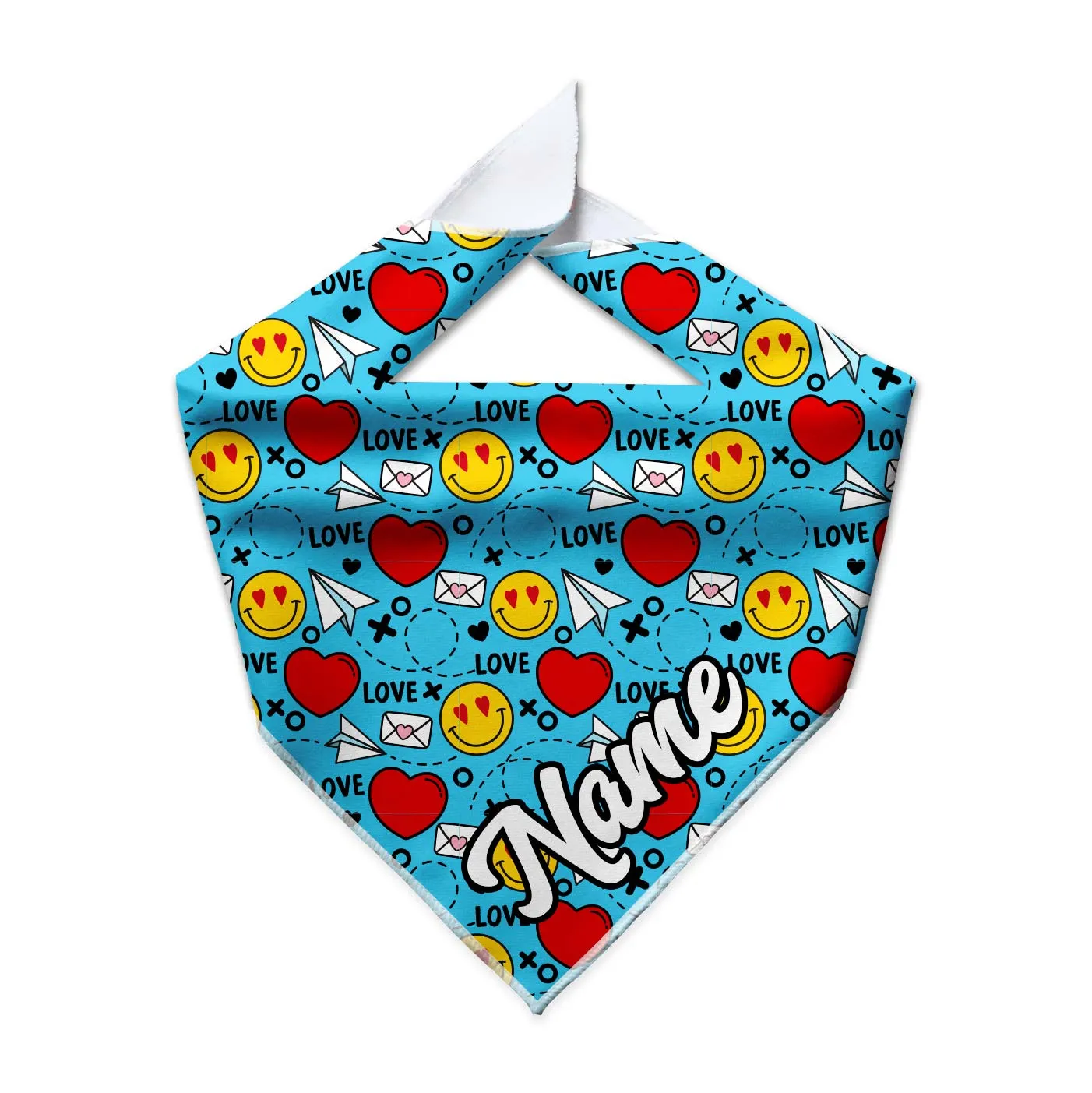 Love Notes Cooling Dog Bandana