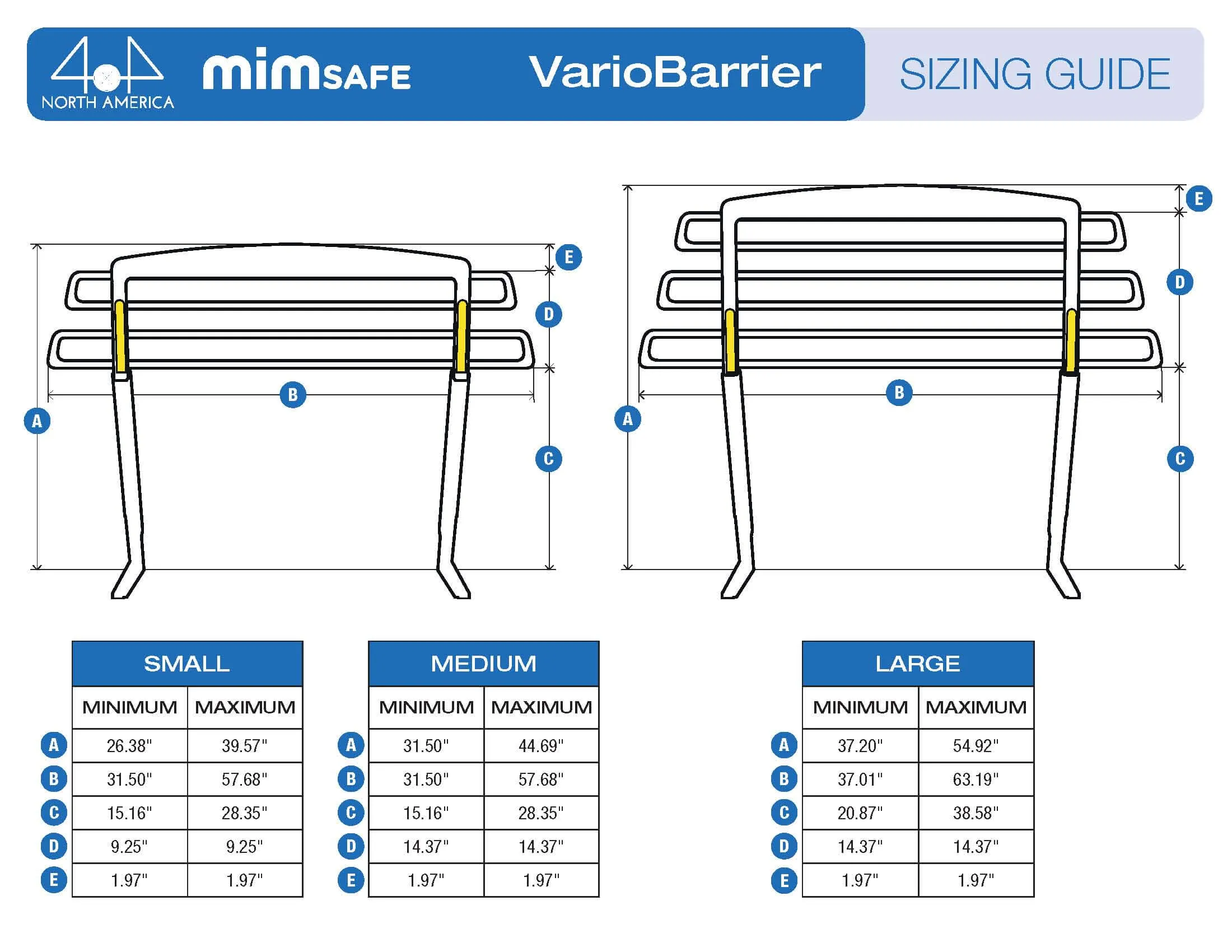 MIM VarioBarrier - Universal Crash Tested Cargo Barrier