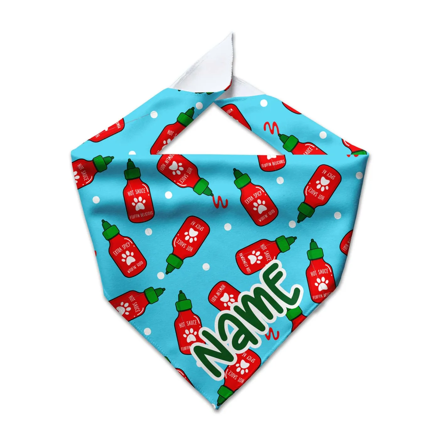 Pawsome Sauce Cooling Dog Bandana