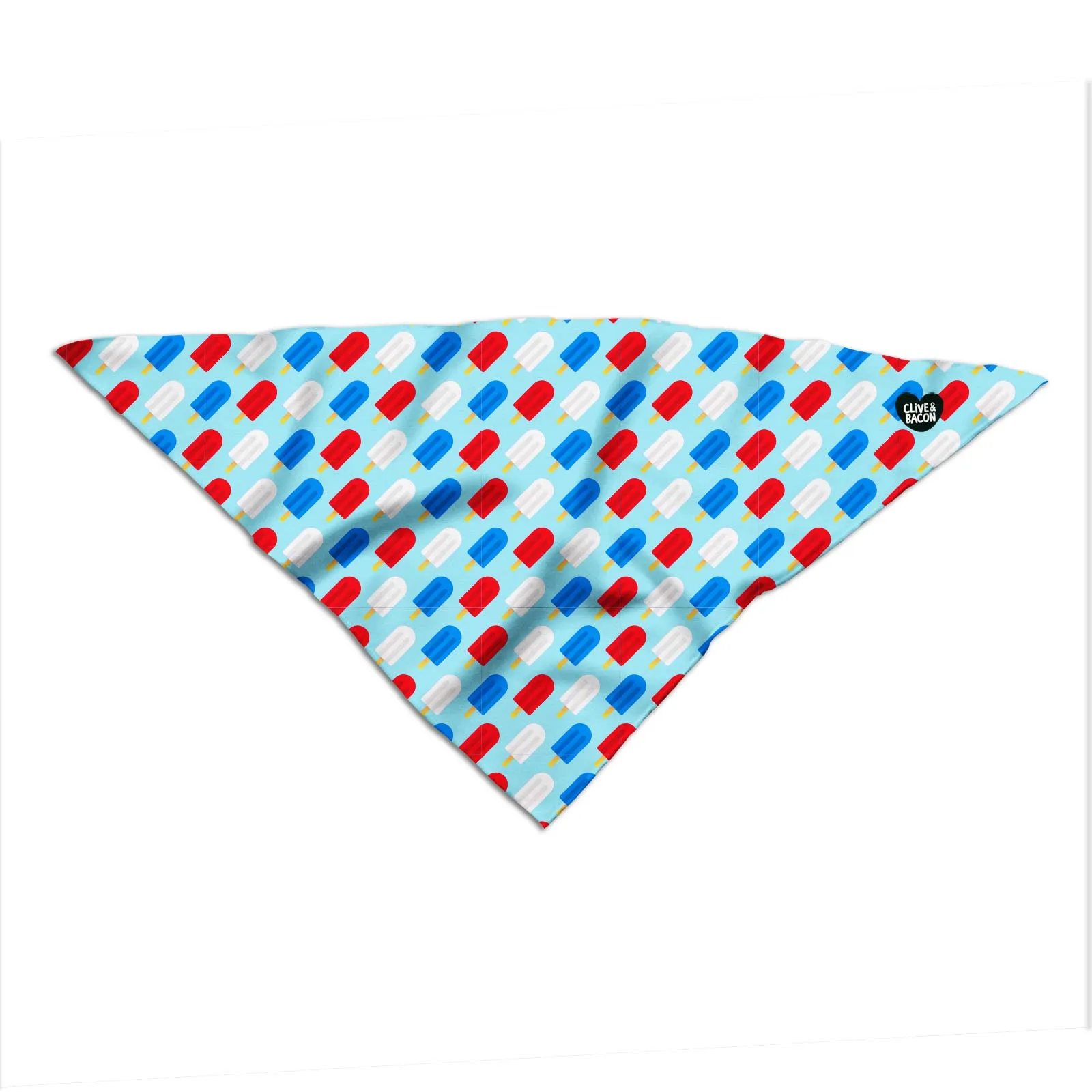 Pawtriotic Pops Cooling Bandana
