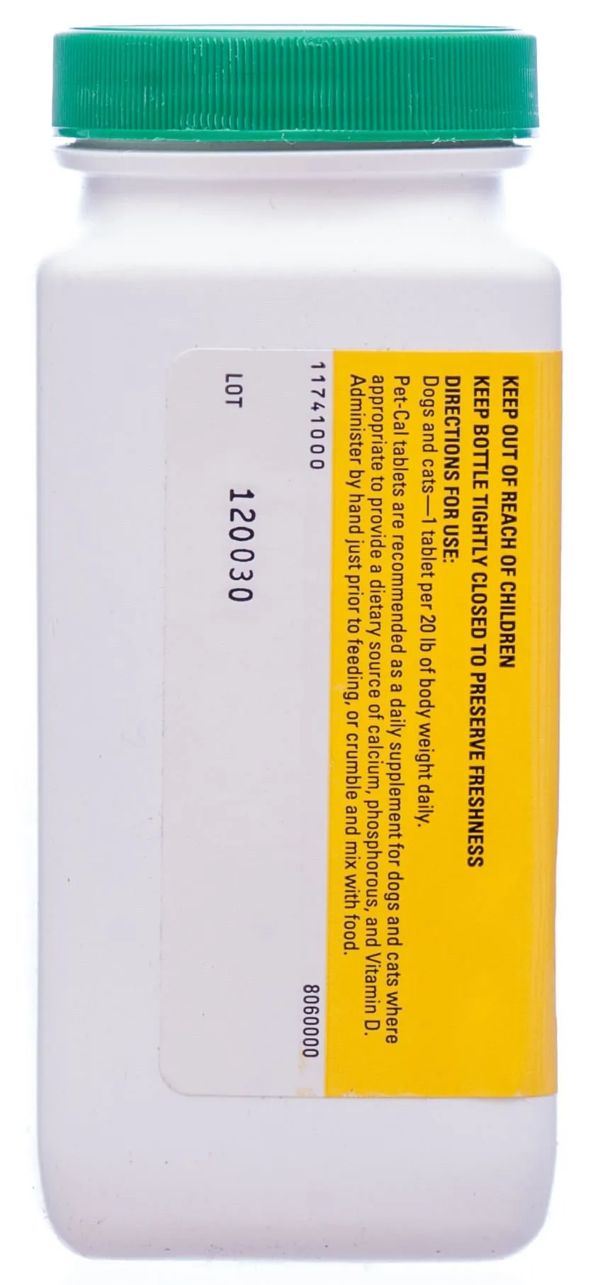 Pet-Cal Tablets, 60 ct