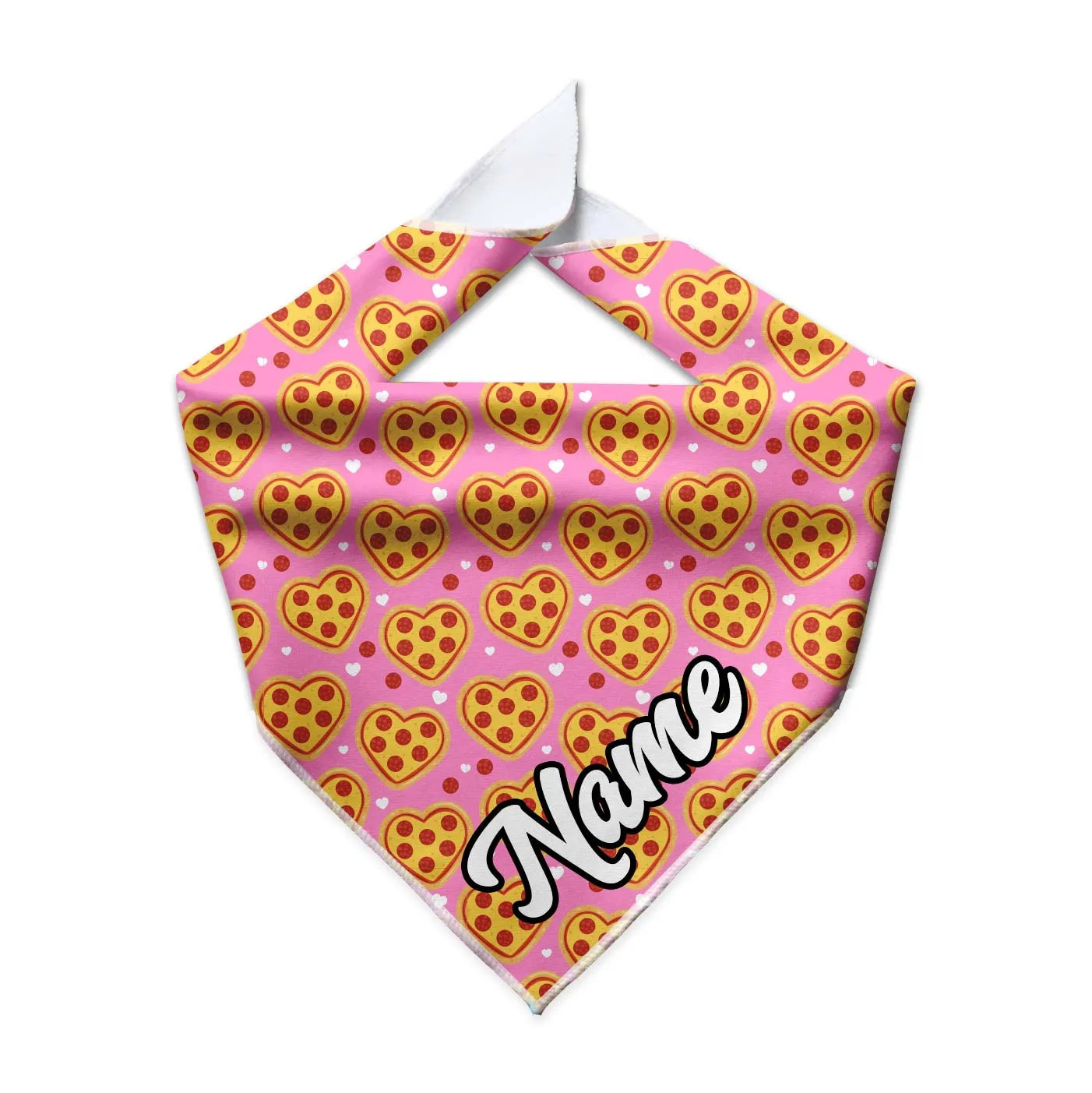 Pizza My Heart Cooling Dog Bandana