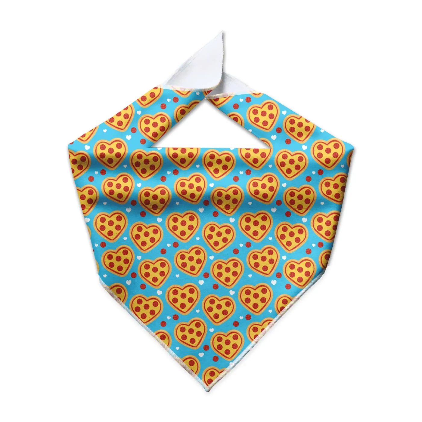 Pizza My Heart Cooling Dog Bandana