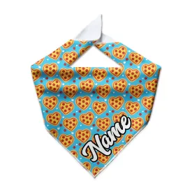 Pizza My Heart Cooling Dog Bandana
