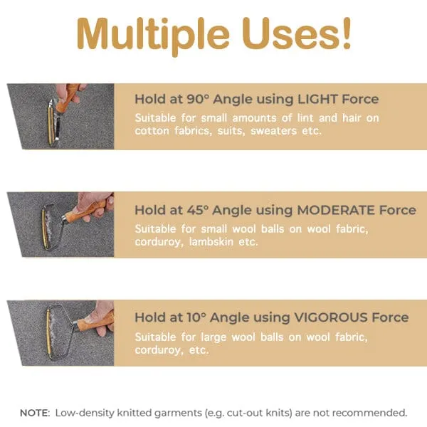 RemovEZE: The Multi-Purpose Lint Cleaner Comb (2pk) | Pure Copper Blades!
