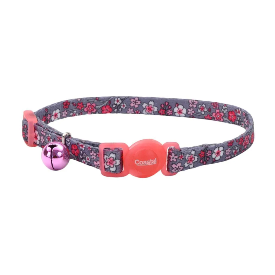 Safe Cat Breakaway Collar - Pink Cherry Blossoms