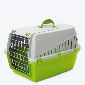 Savic Carrier - Lemon Green - 22 x 15 x 13 inch - Holds up to 7 kg