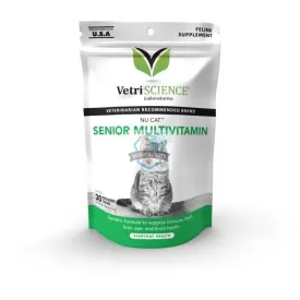 VetriScience Nu Cat Senior Multivitamin for Cats (30 chews)