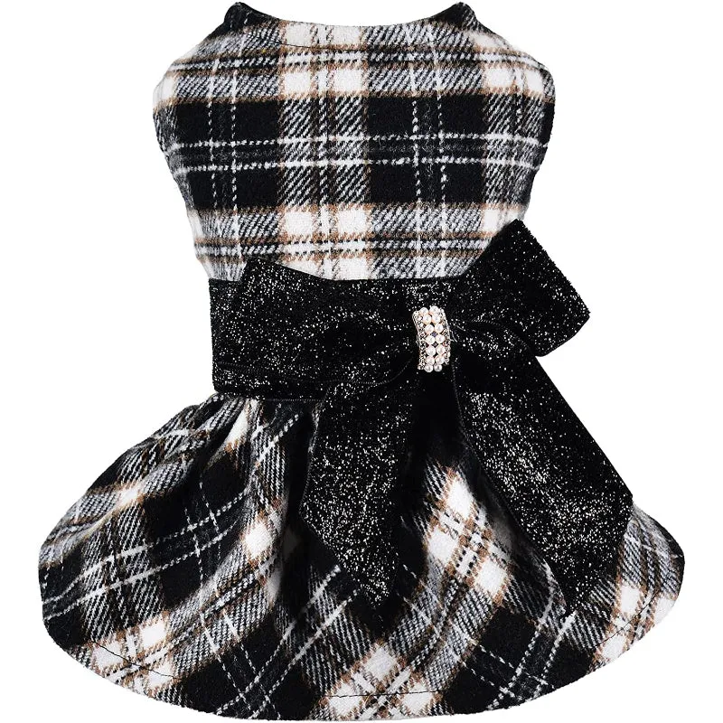 Winter Dog Dress, Fleece Dog Sweater for Small Dogs.
