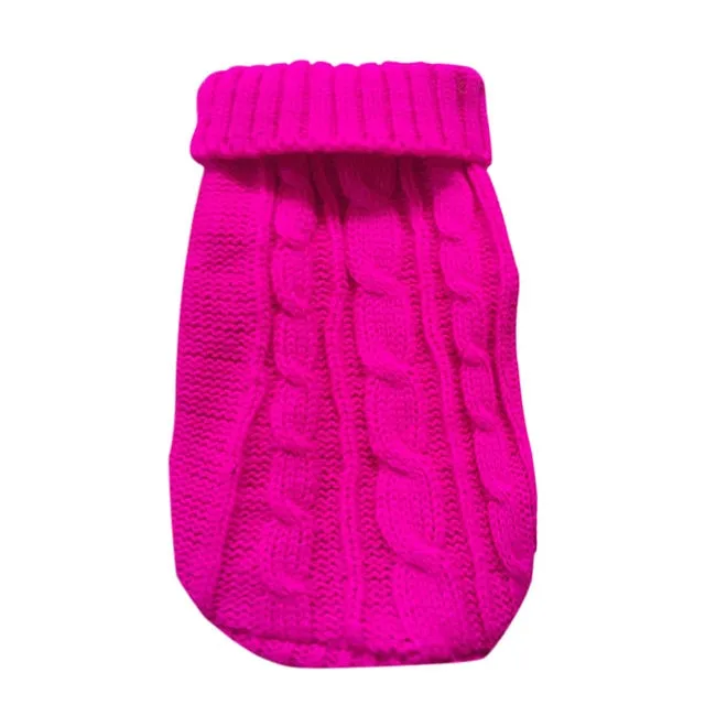 Woolly Winter Pet Sweater