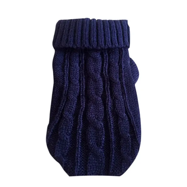 Woolly Winter Pet Sweater