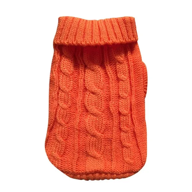 Woolly Winter Pet Sweater