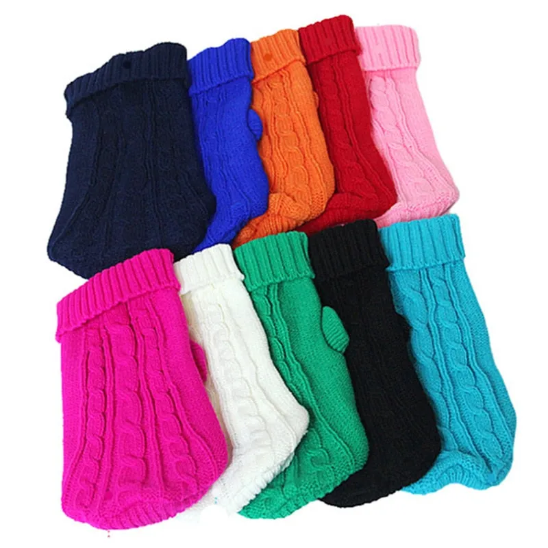 Woolly Winter Pet Sweater