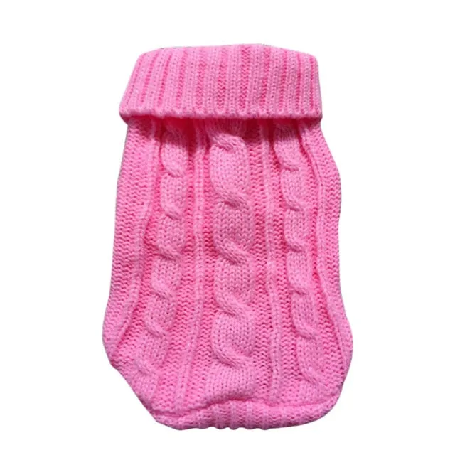 Woolly Winter Pet Sweater