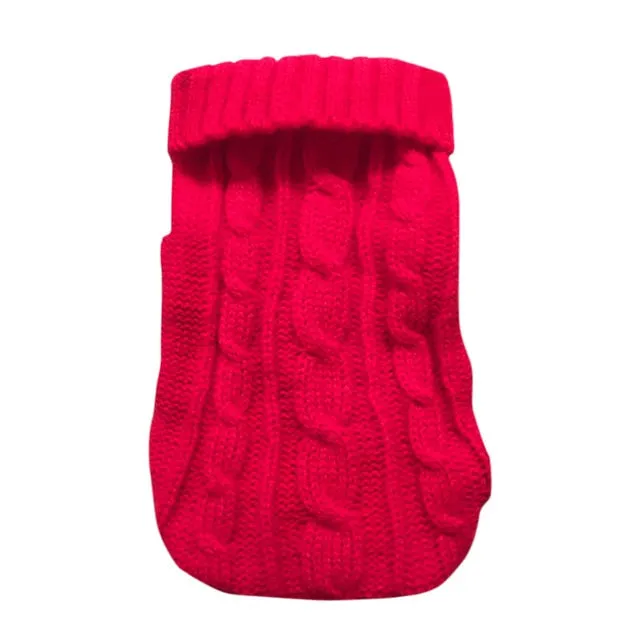 Woolly Winter Pet Sweater